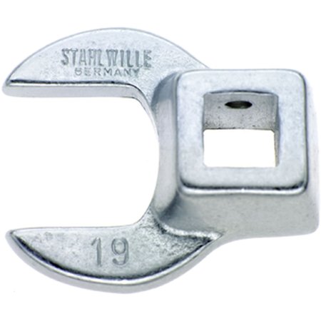 STAHLWILLE TOOLS CROW-FOOT Wrench Size 19 mm inside square 3/8 " L.42, 5 mm 02200019